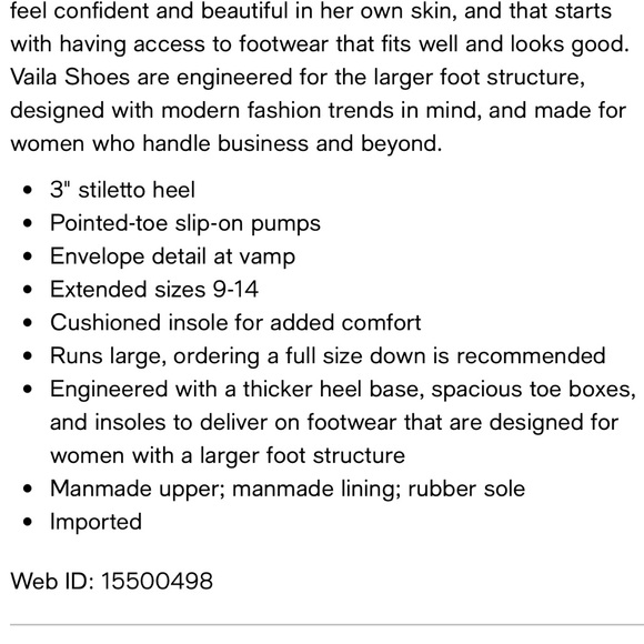 Women’s Michelle Slip-on Pointed-Toe Pumps - Picture 8 of 8